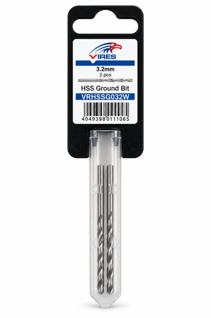 Vires HSS Ground Drill Bit