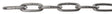 Long link chain - stainless steel A4, DIN 763 AISI 304