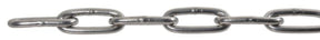 Long link chain - stainless steel A4, DIN 763 AISI 304