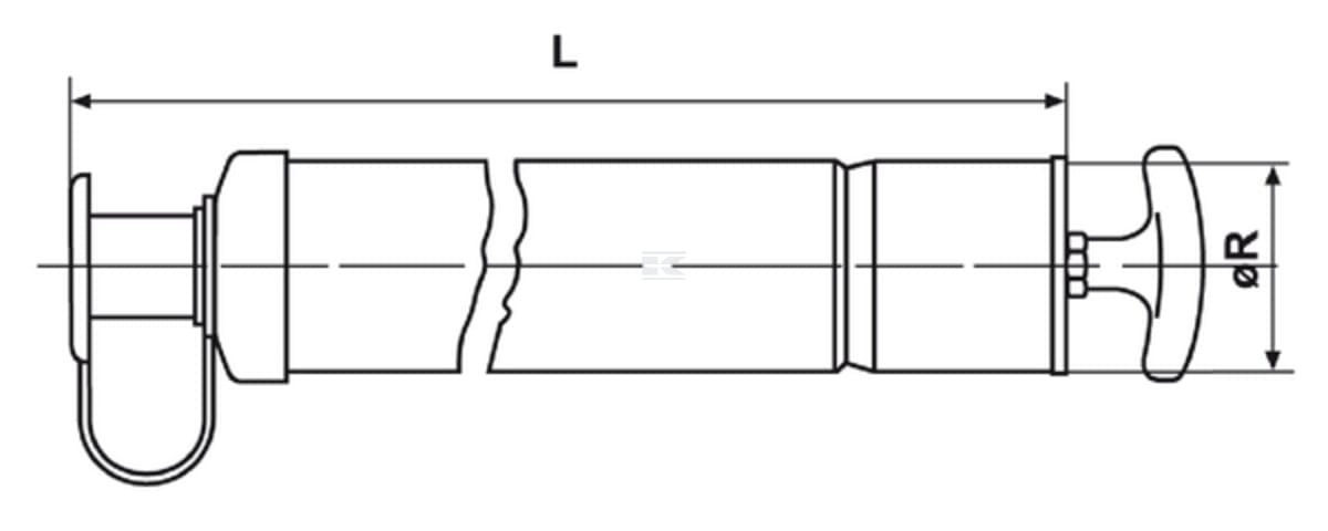 Grease filling cilinder for central lubrication