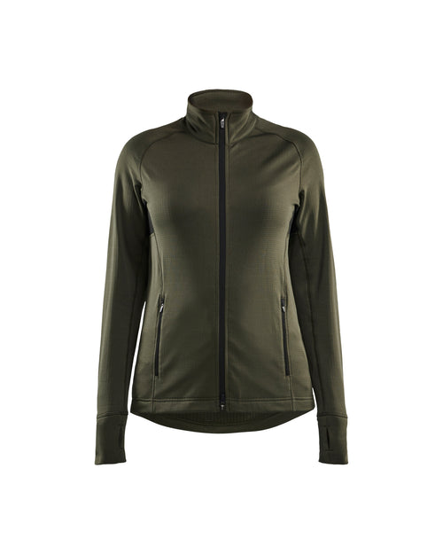 BLAKLADER STRIKER Women's Fleece Jacket 47452539, Forest Night