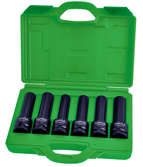 3/4"Dr.Deep Impact Socket Set 6 Pcs
