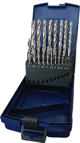 Vires HSS Ground Drill Bit Set
