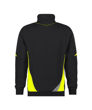 DASSY Aratu Sweatshirt Black/Fluo yellow
