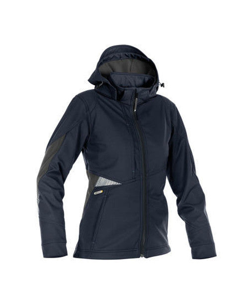 DASSY Gravity Women (300473) Softshell Jacket Navy/Grey