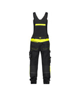 DASSY Ulsan Brace overall with stretch and knee pockets Black/Fluo yellow