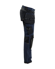 175018328600 Craftsman Trousers With Stretch, Dary Navy Blue