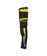 DASSY Hong Kong Work trousers with stretch Black/Fluo yellow