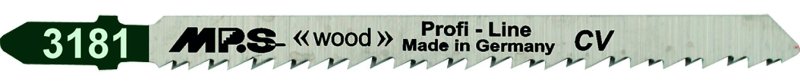 MPS Jigsaw Blade Wood Profi 8-11 tpi 115mm