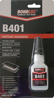 Instant Adhesive 20gr Clam Pkt