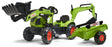 Falk F2040N Claas loader digger with trailer with rear excavator and trailer