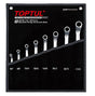 Double ring offset spanner set 8Pc 6-22mm