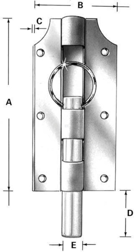 Drop Lock Bolt