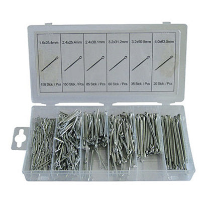 500pce Cotter Pin Assortment
