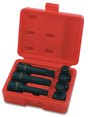 Toptul 1/2"Dr spline impact socket bit set 6Pc