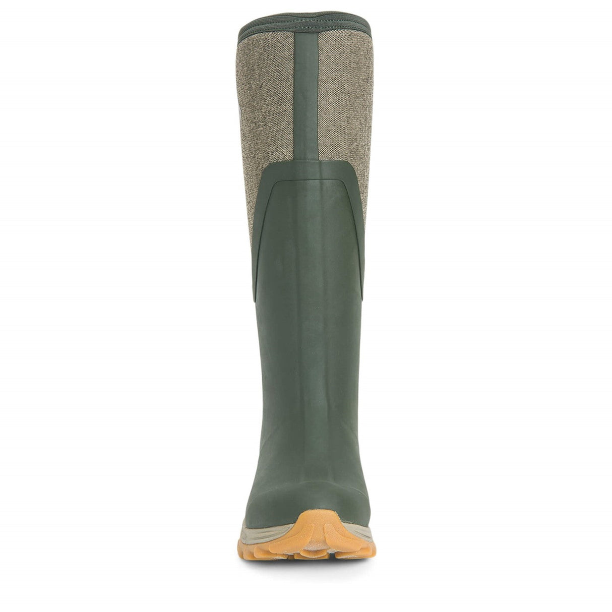 Muck Boot Womens Arctic Sport II Tall Boots  Olive Herringbone Print