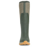 Muck Boot Womens Arctic Sport II Tall Boots  Olive Herringbone Print