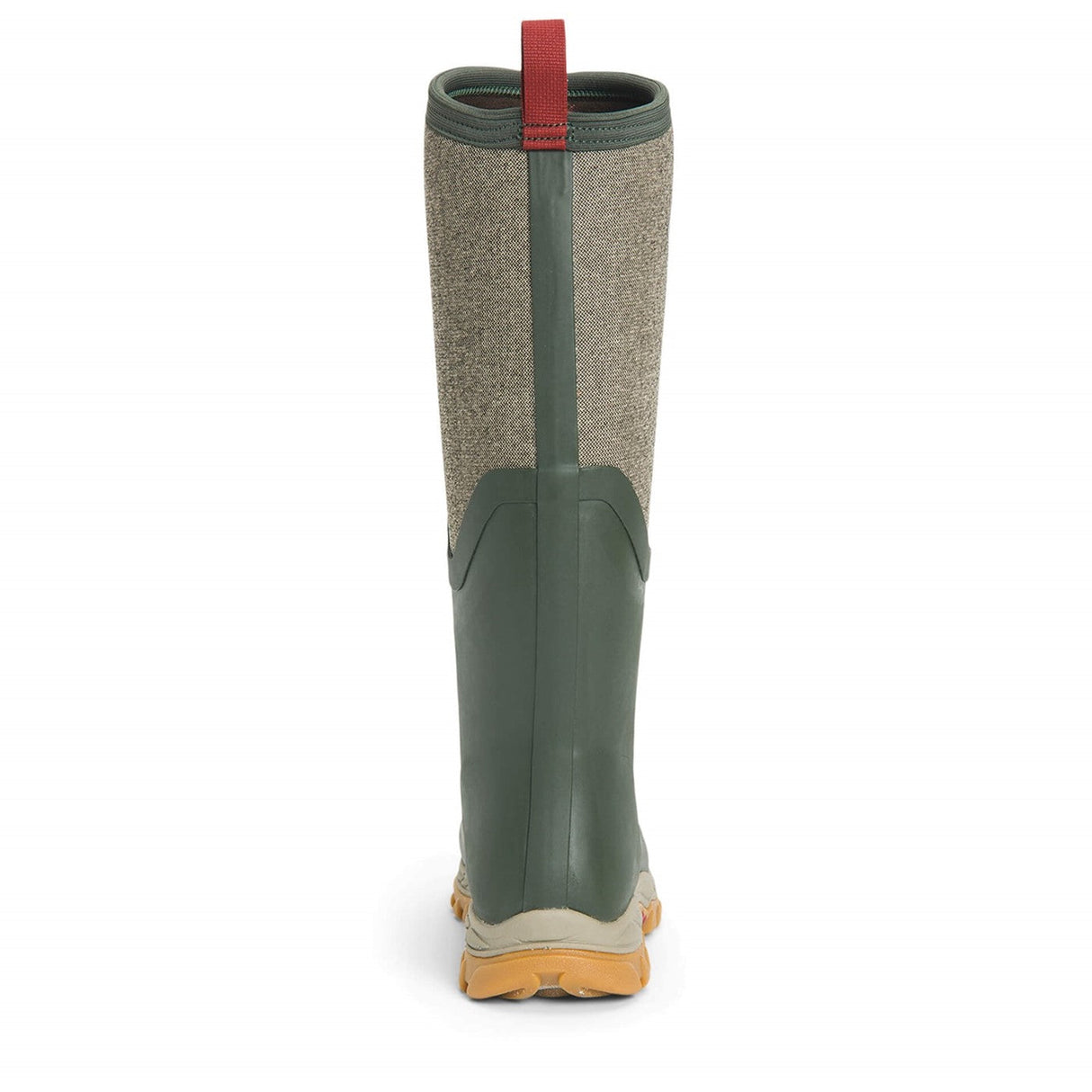 Muck Boot Womens Arctic Sport II Tall Boots  Olive Herringbone Print