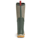 Muck Boot Womens Arctic Sport II Tall Boots  Olive Herringbone Print