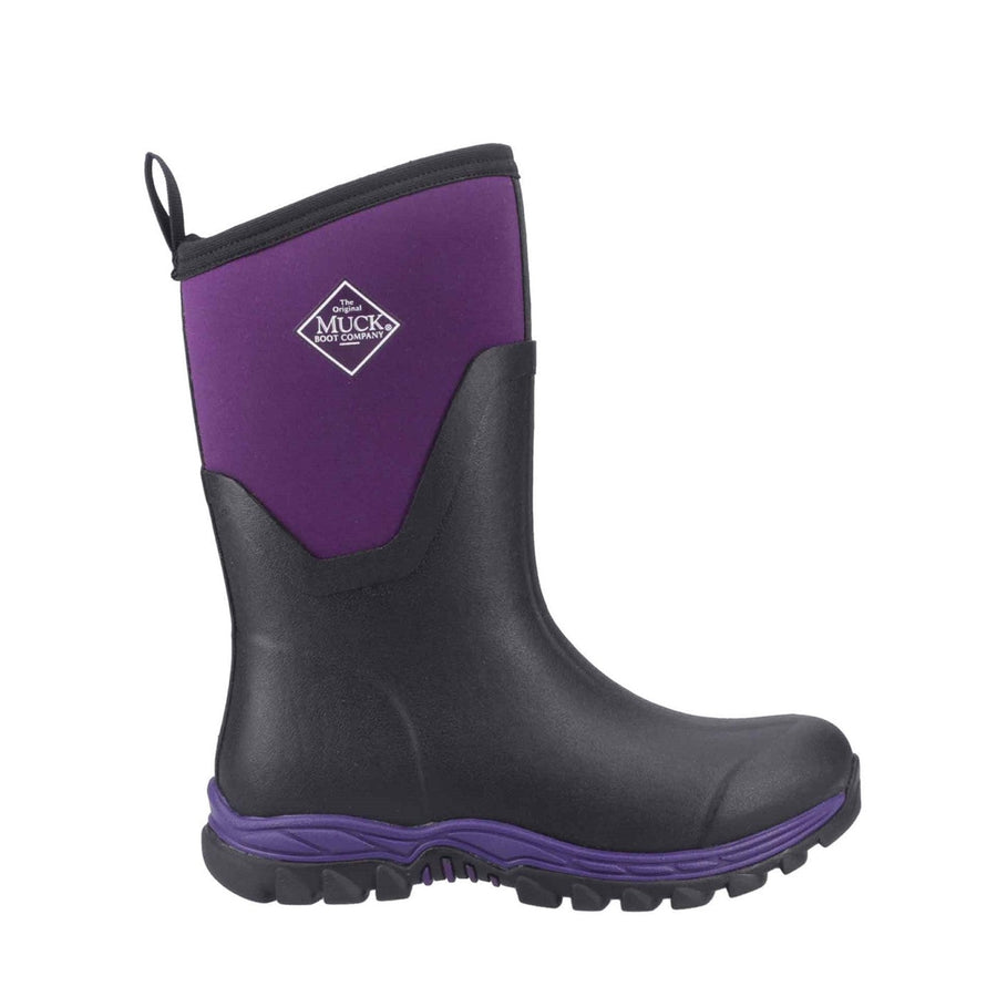 Muck Boot Womens Arctic Sport II Short Boots  Black Acai