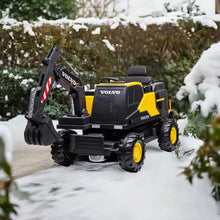Licensed Volvo Electric Digger Ride On Excavator | Outdoor Electric Toys