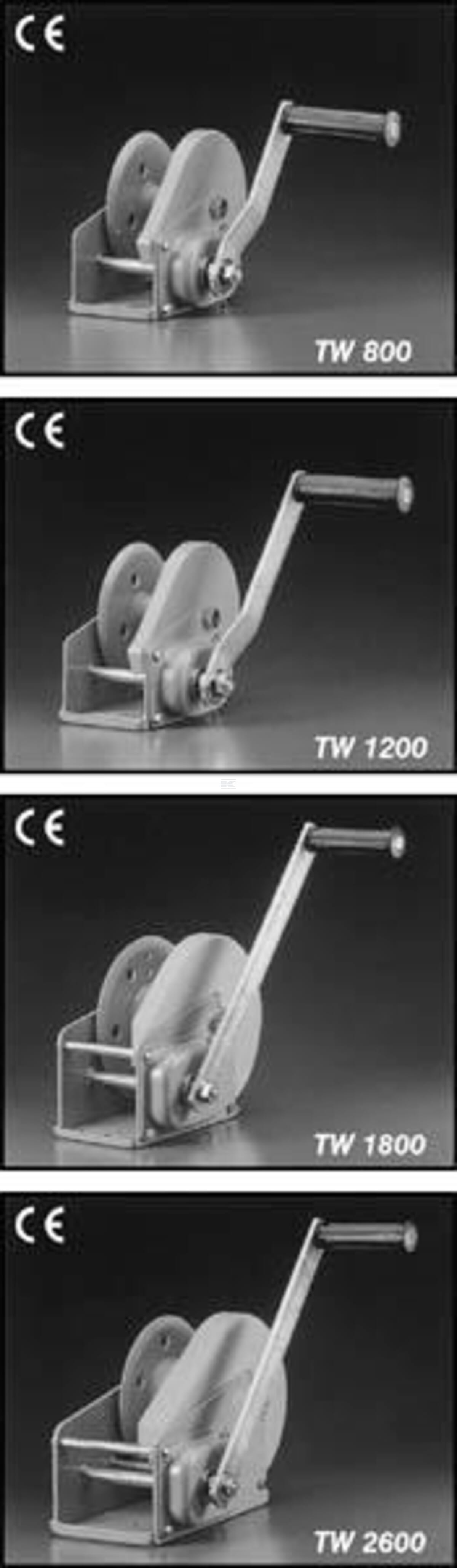 Rema Manual winches with automatic Brake TWZ