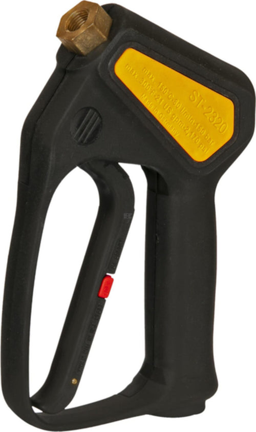 Pressure pistol for high water flow and low pressure