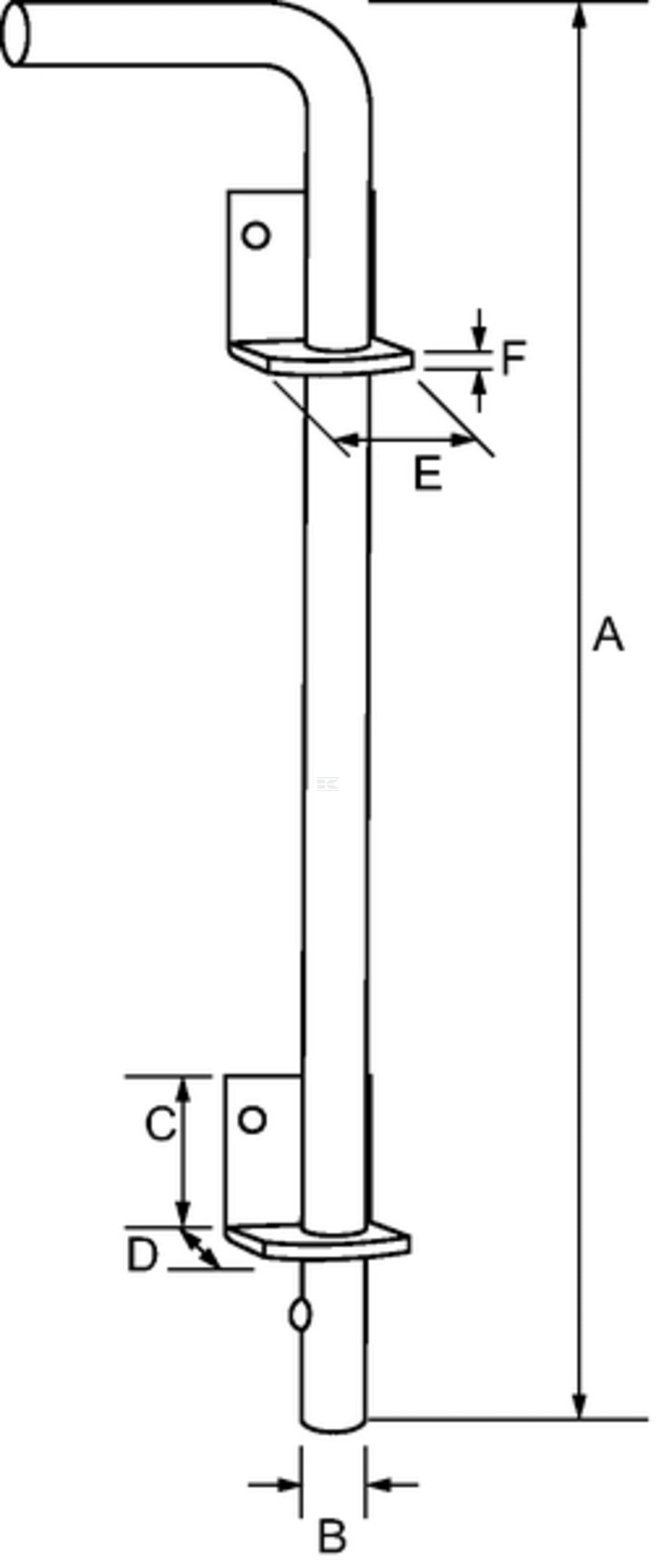 Ground locking bolt