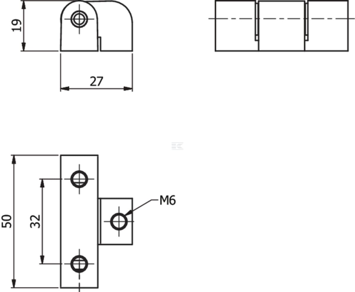 Attachment hinge