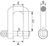 Shackle high-strength