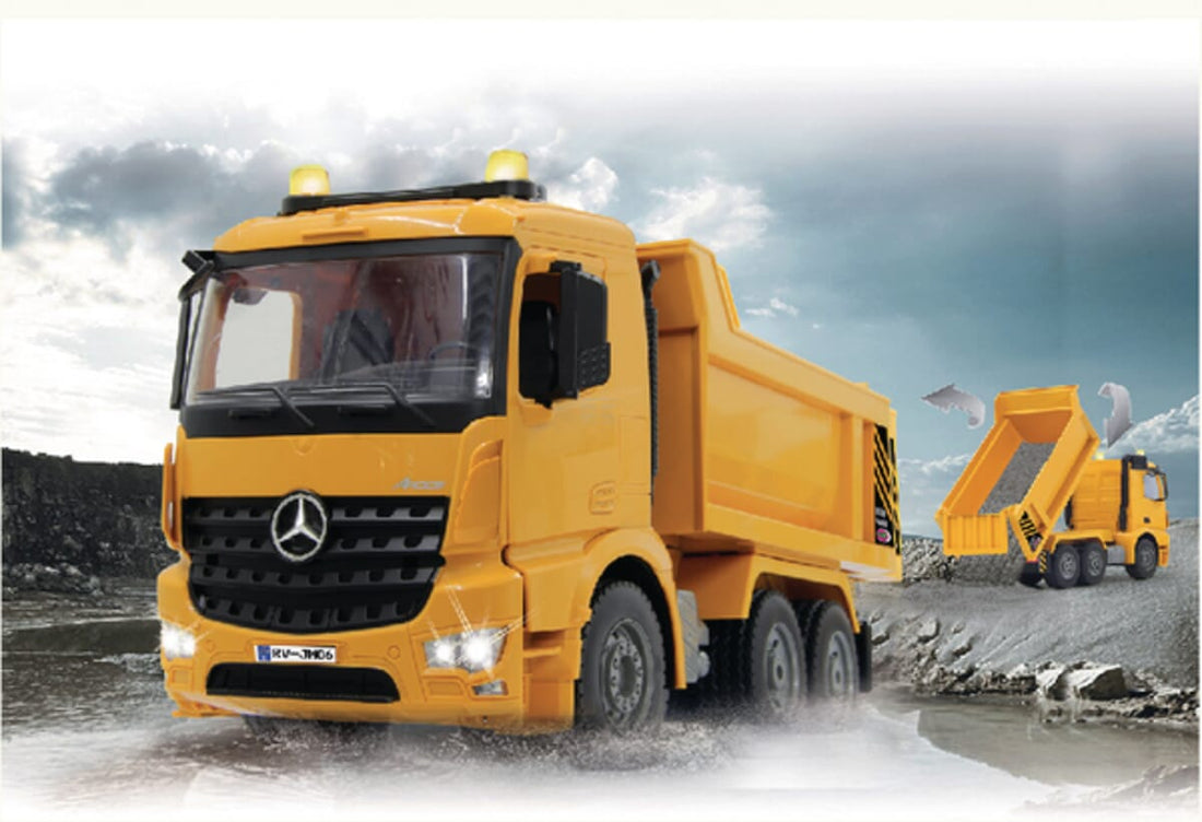 Jamara Dump Truck 1:20 Mercedes Arocs 2,4Ghz
