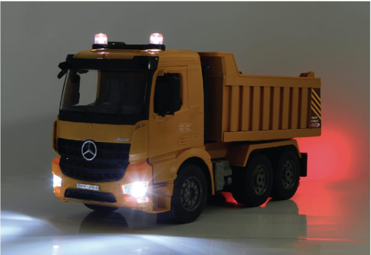 Jamara Dump Truck 1:20 Mercedes Arocs 2,4Ghz