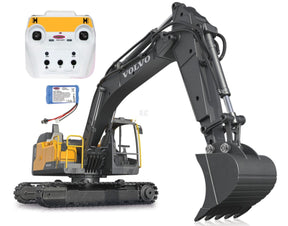 Jamara JA406300 Excavator Volvo EC160E with polyp grab and demolition hammer