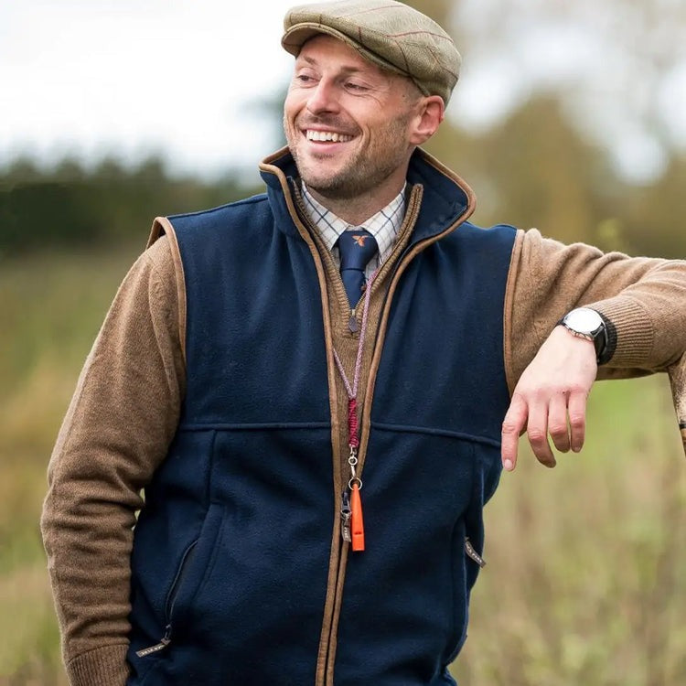 Jack Pyke Countryman Fleece Gilet  Navy
