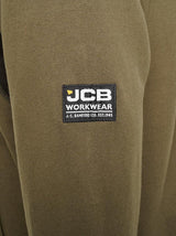 JCB Workwear Horton Hoodie - Classic Workwear Pullover for Trades and Contractors Olive