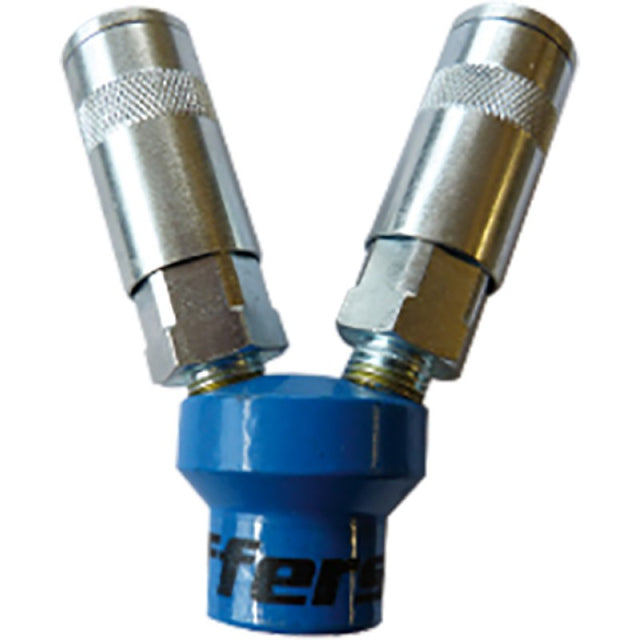 Jefferson Twin Coupling 1/4" Female to 2x Female Quick Release