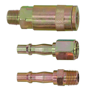 Jefferson 3 Piece Male Air Tool Coupling Kit