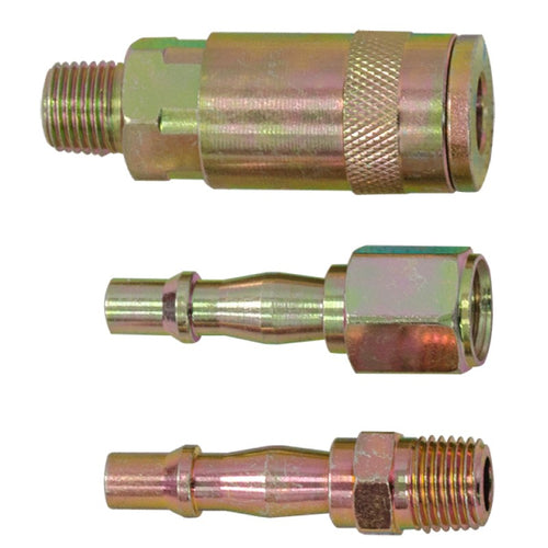 Jefferson 3 Piece Male Air Tool Coupling Kit