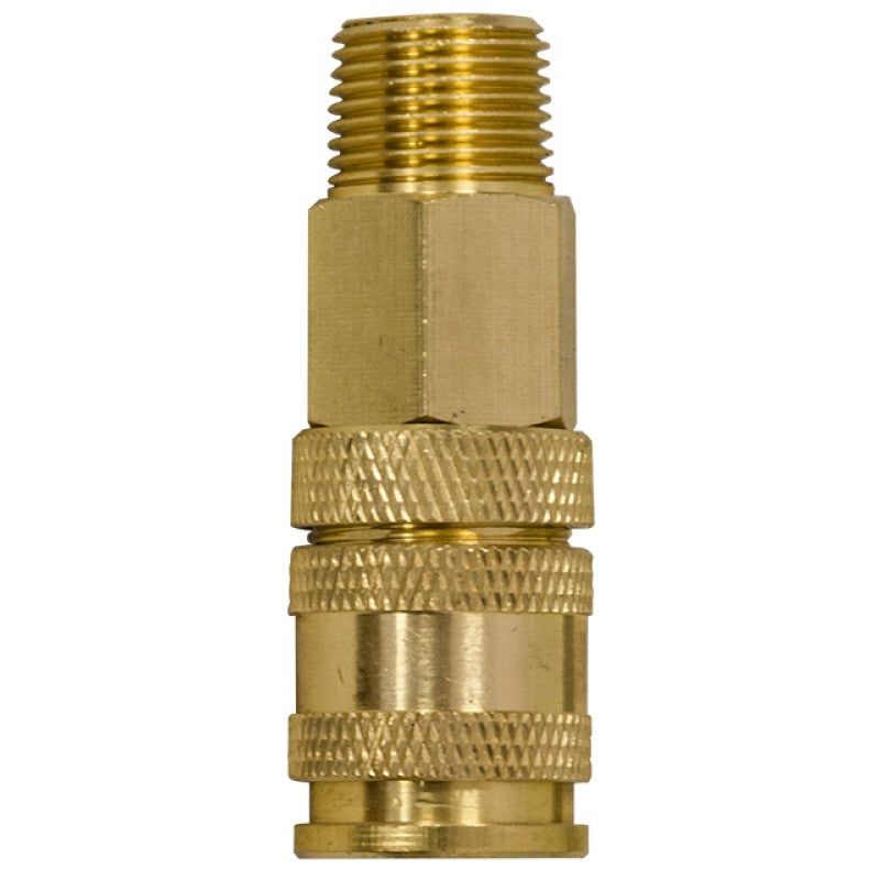 Jefferson High Flow 3/8" BSP Male Locking Quick Release Coupling