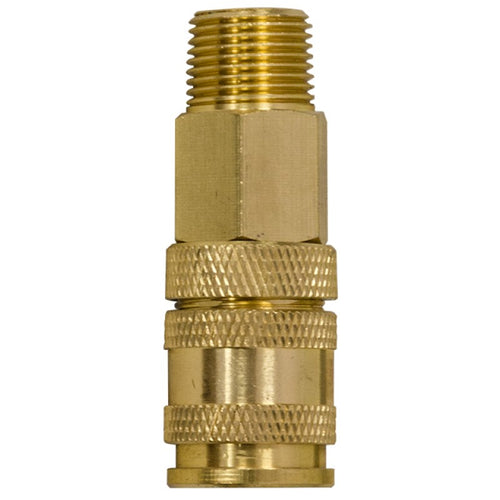 Jefferson High Flow 3/8" BSP Male Locking Quick Release Coupling
