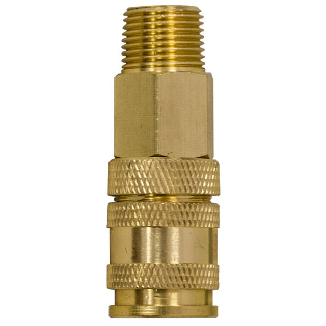 Jefferson High Flow 3/8" BSP Male Locking Quick Release Coupling