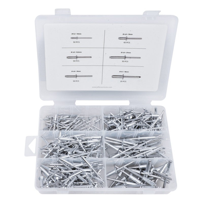 Jefferson Aluminium Rivet Assortment