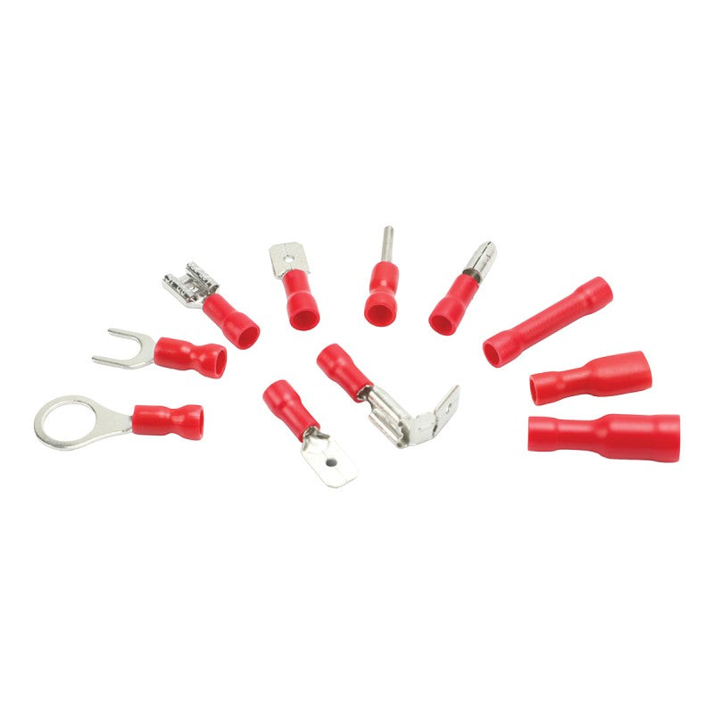 Jefferson 260pc Crimp Terminal Assortment Red