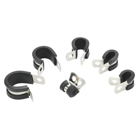 Jefferson 60pc P-Clip Rubber Lined Assortment