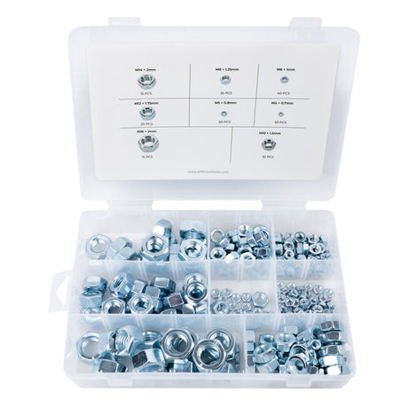 Jefferson 255pc Steel Nut Assortment