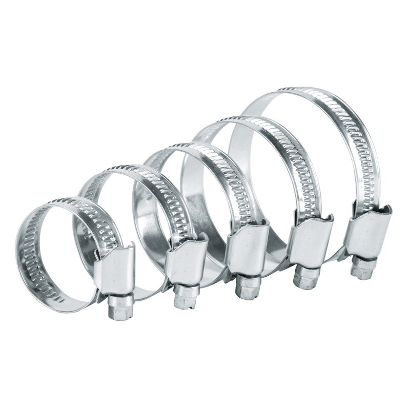 Jefferson 85pc Zinc Plated Hose Clip Assortment