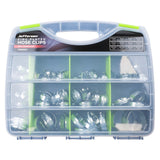 Jefferson 85pc Zinc Plated Hose Clip Assortment