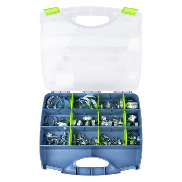 Jefferson 85pc Zinc Plated Hose Clip Assortment