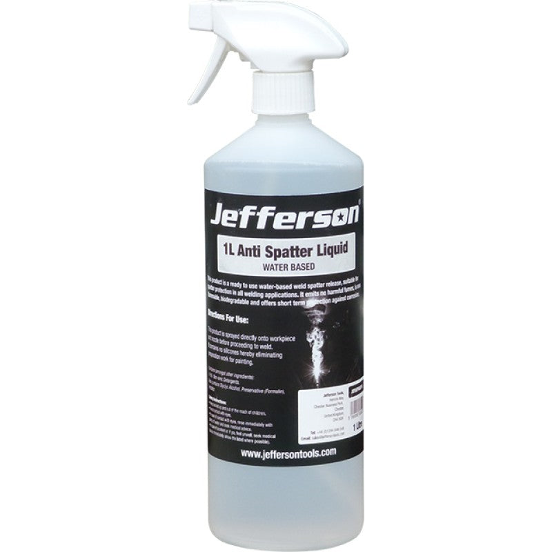 Jefferson 1 Litre Water Based Anti Spatter