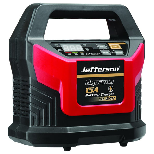 Jefferson 15A Battery Charger 12-24V (20A 300sec Booster)